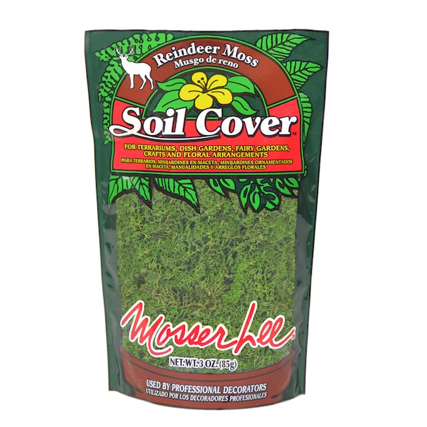 Mosser Lee Mosser Lee Soil Cover Organic Dark Green Reindeer Moss 3 oz ML3010 - main